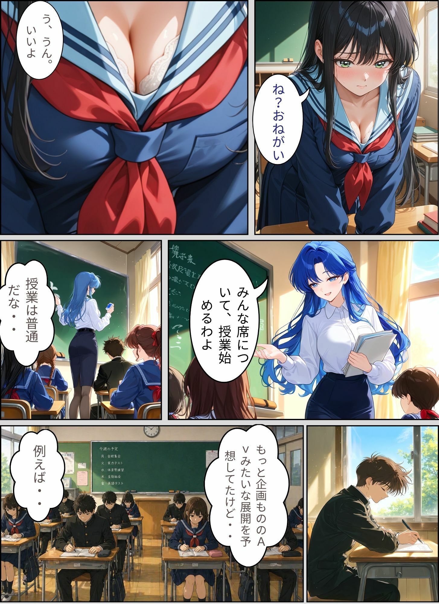 ときめきハーレム学園へようこそ - サンプル画像 5