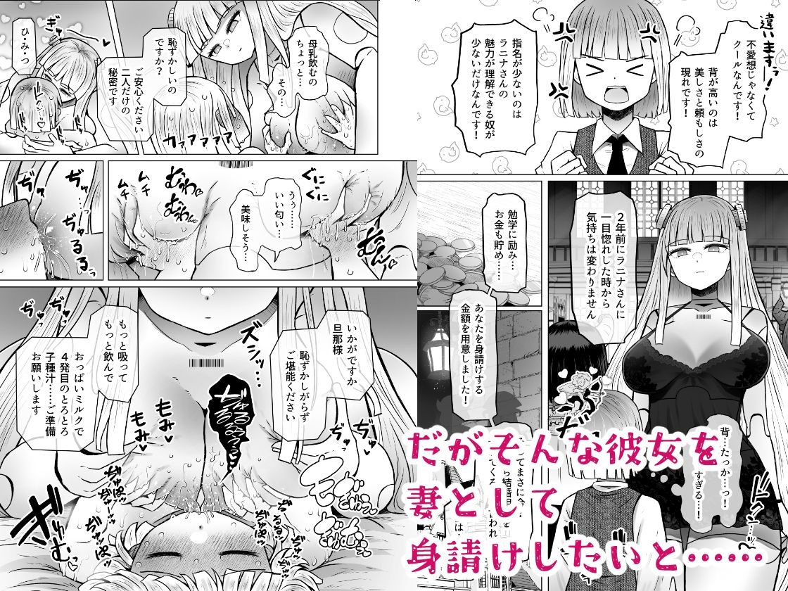 異世界色街本日身請けセール中 本気で私を身請けするんですか！？3 - サンプル画像 2