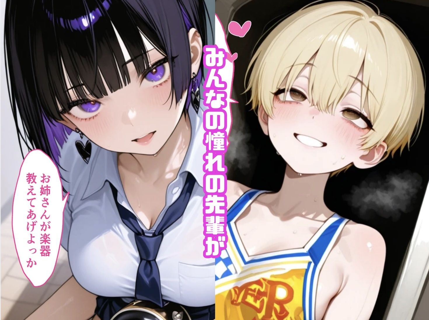 【即堕ち】部活女子たちが堕ちるまで-トントロ - サンプル画像 2
