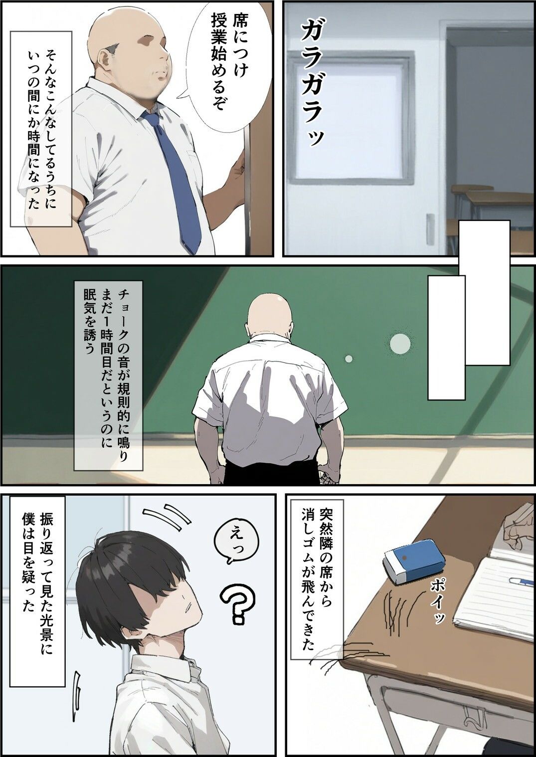 隣の席のギャルが授業中に悪戯をしてくるんだけど、やり過ぎなのでわからせます - サンプル画像 5