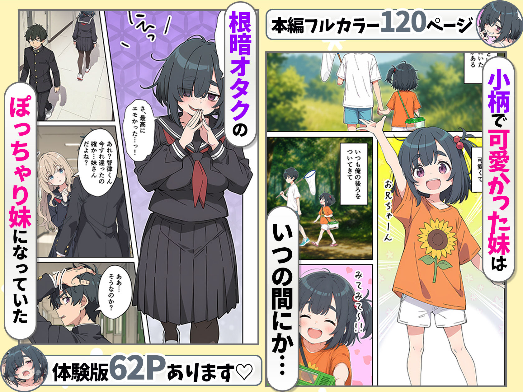 むちシコボディの妹に勃起がバレたことをきっかけにむちむち密着イチャラブセックスする話 - サンプル画像 2