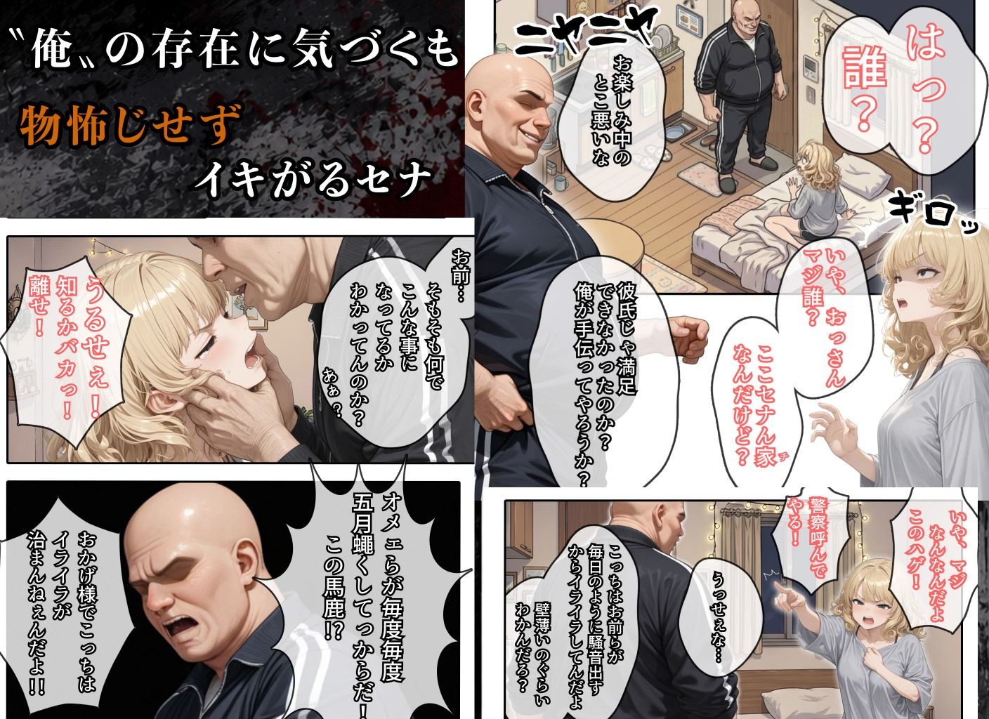 騒音隣人バカまんこにお仕置き！ - サンプル画像 4