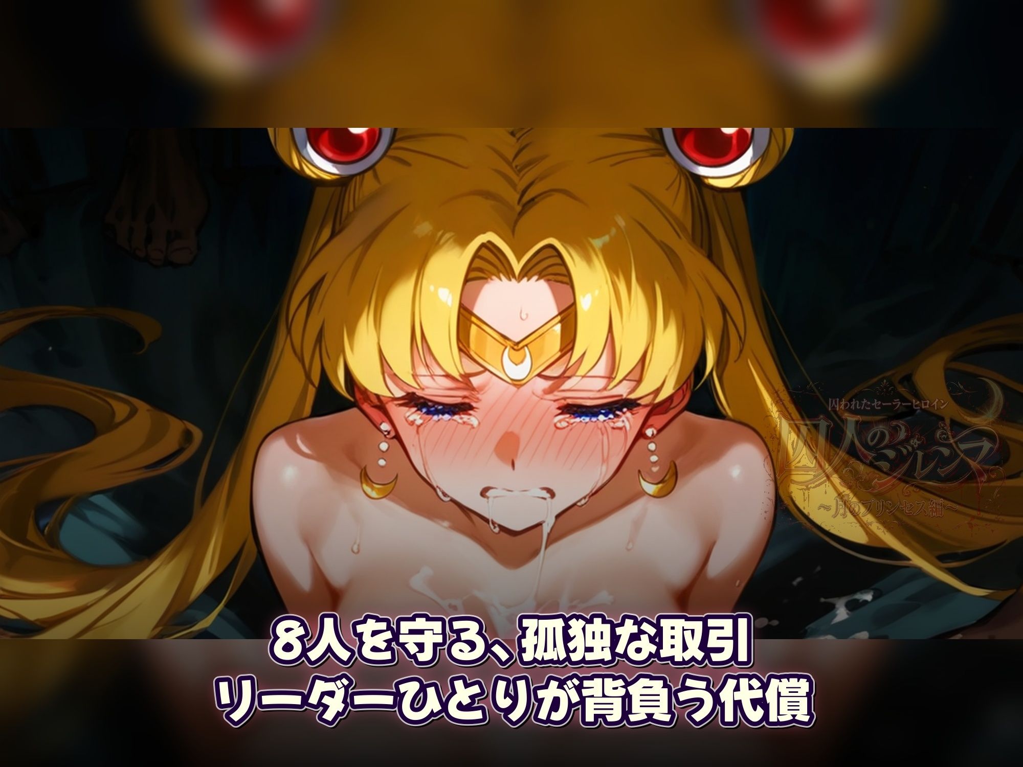 囚われたセーラーヒロイン 囚人のジレンマ【月のプリンセス編】 - サンプル画像 6
