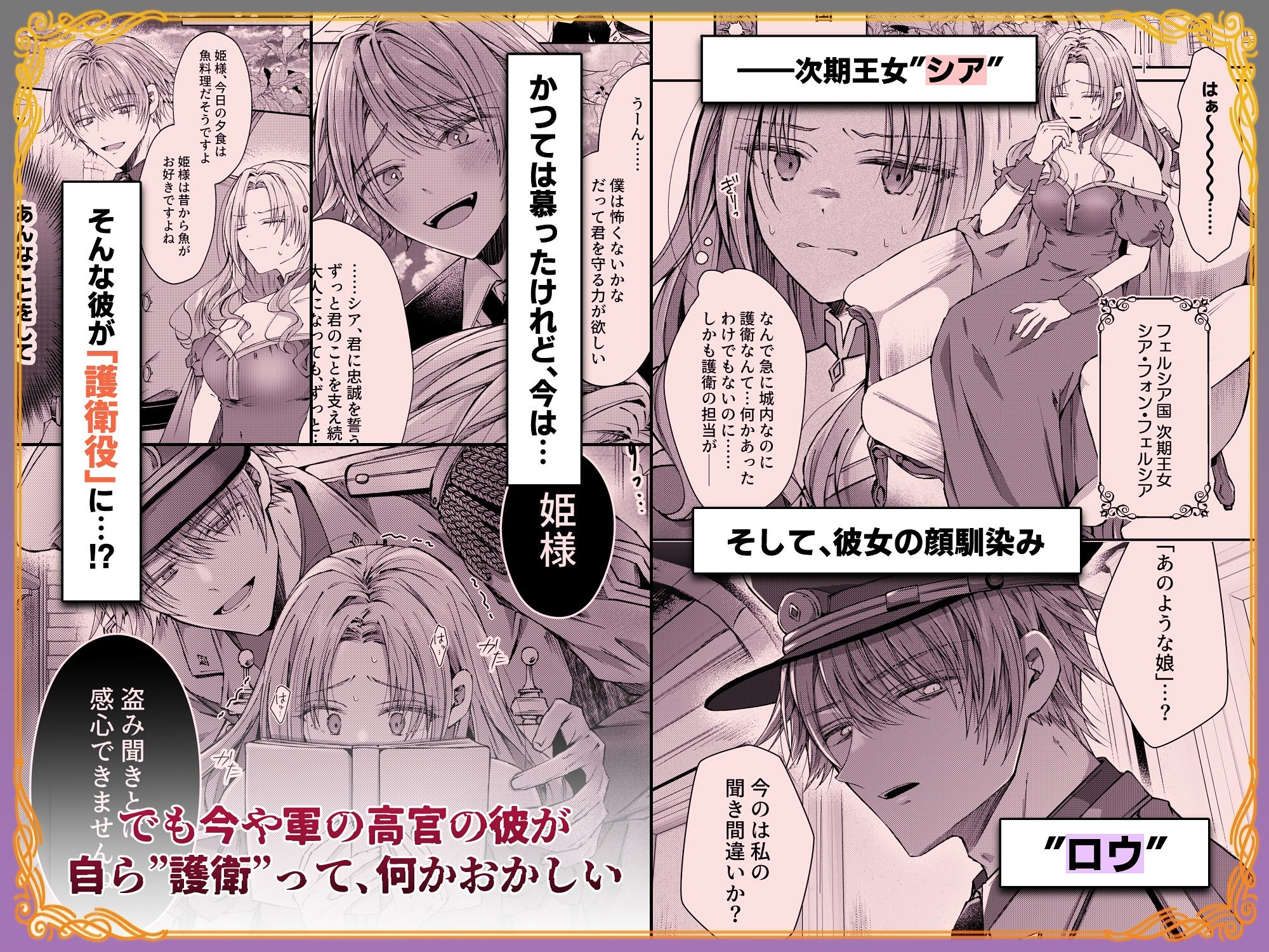 姫様に忠誠を誓ったはずの軍人は、逆に誓いを求める狂犬になりました - サンプル画像 2