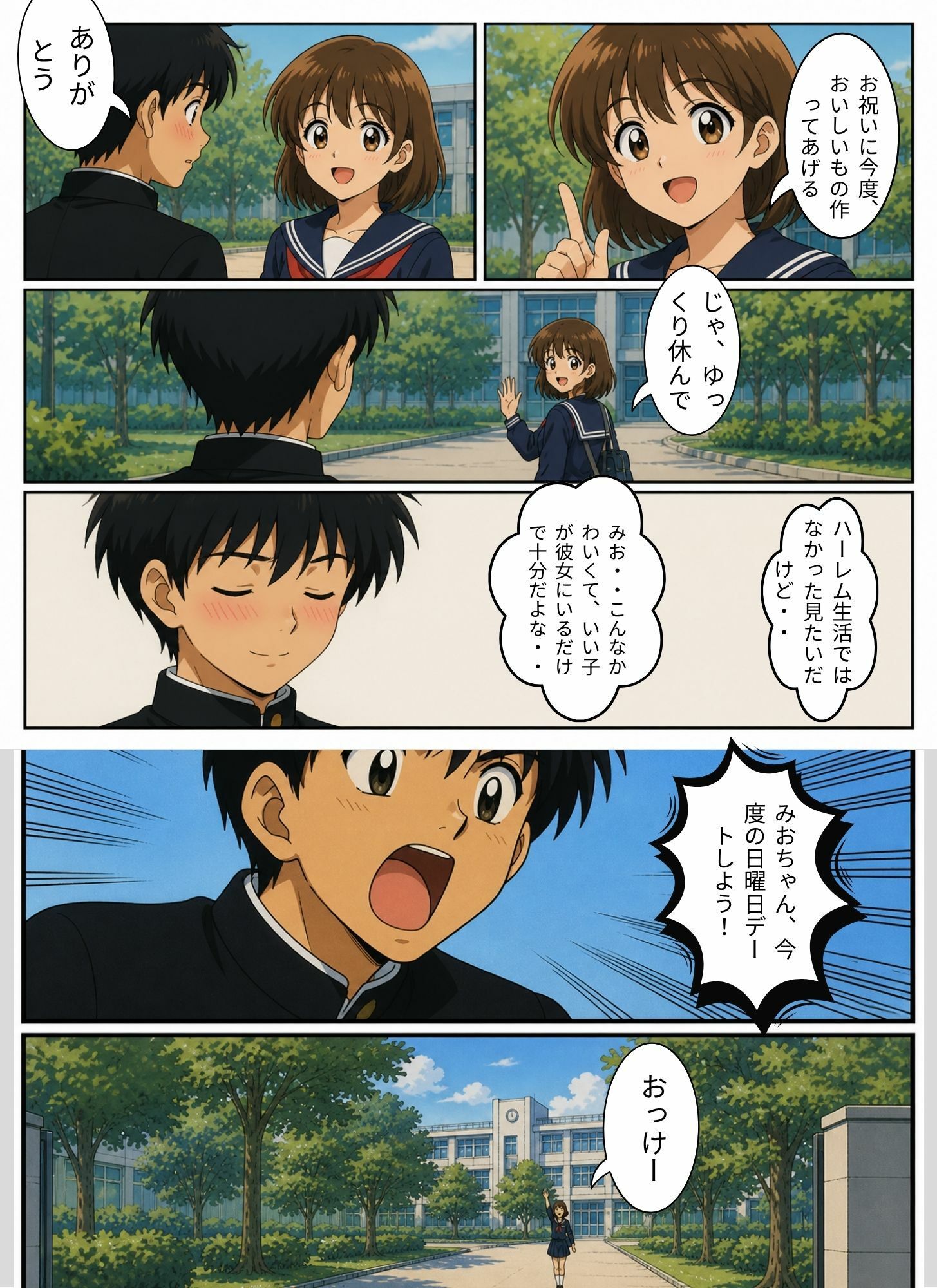 ときめきハーレム学園へようこそ2 - サンプル画像 4
