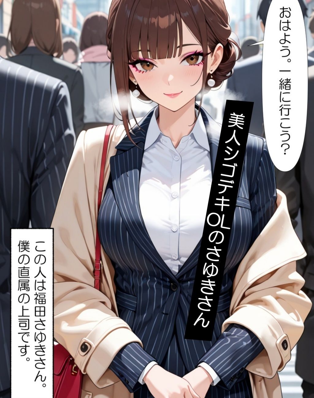 美人シゴデキOLが仕事できない若手を指導した結果…わたしのカラダを覚えさせちゃった話 - サンプル画像 1