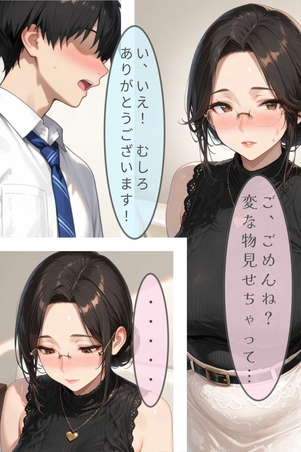 友達の母と僕だけの秘密 - サンプル画像 4