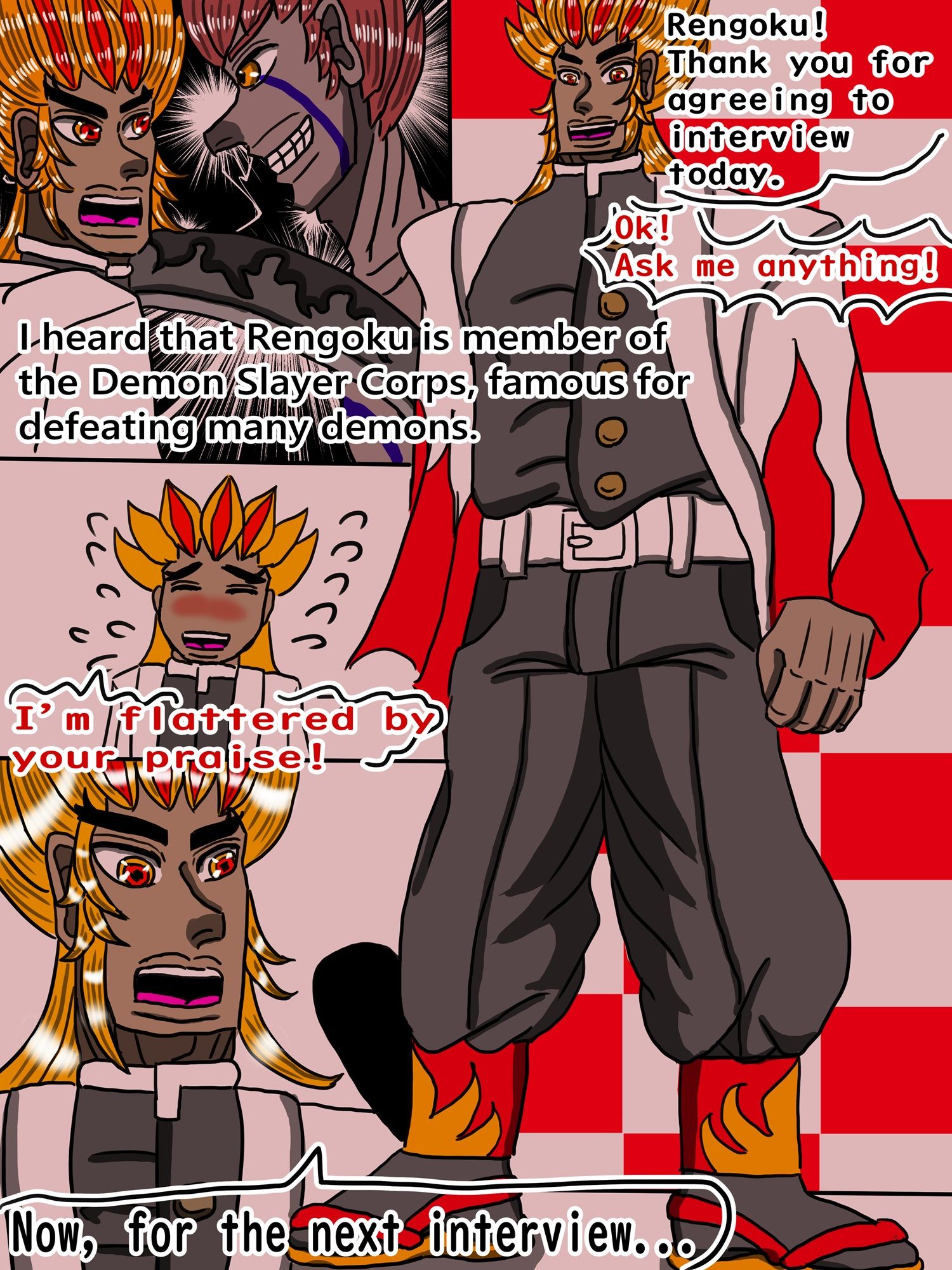Flame Swordsman and Ninja Indulge in Pleasure  in the Red-Light District - サンプル画像 8