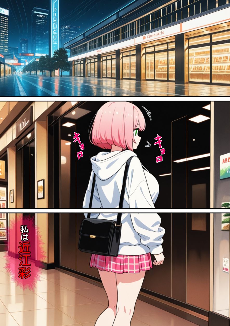 【漫画】万引きギャルを壊した話 - サンプル画像 1