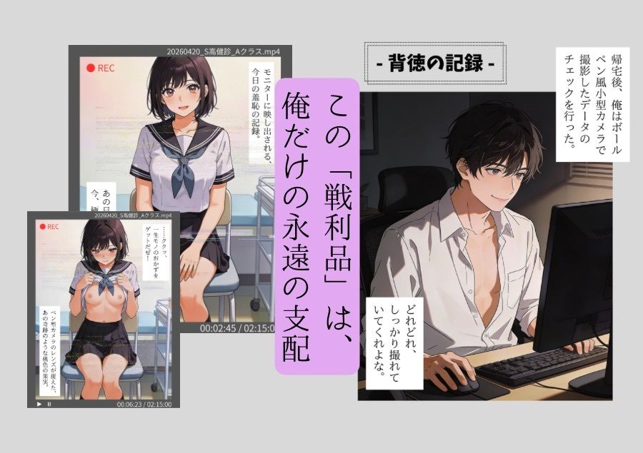 背徳の触診録 vol.1 〜若き研修医と剥がされる聖域編〜 - サンプル画像 5