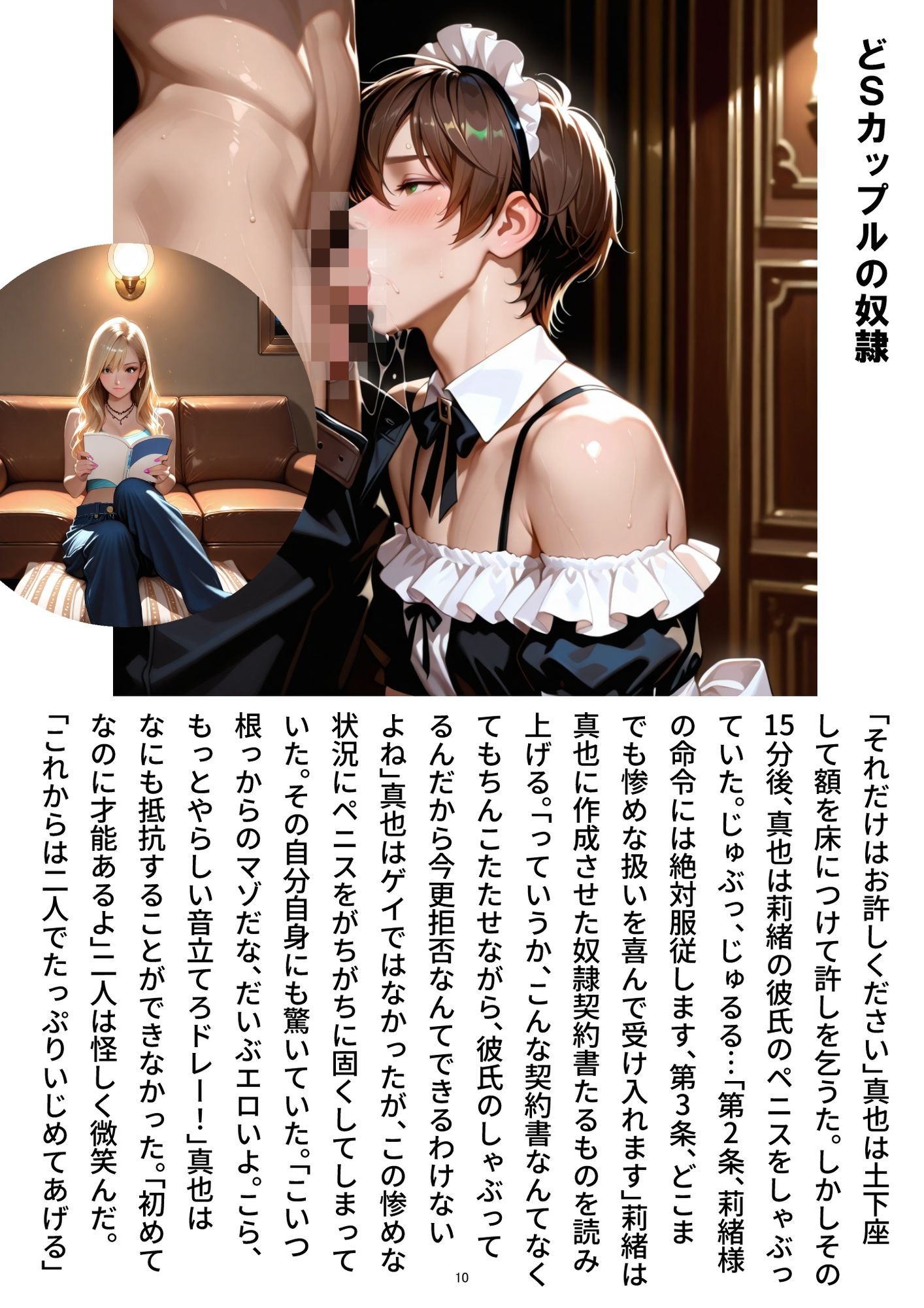 ご主人様の日常 僕は彼女の下僕です  〜S女性に支配される女装M男の主従生活〜  VOL.2 - サンプル画像 3
