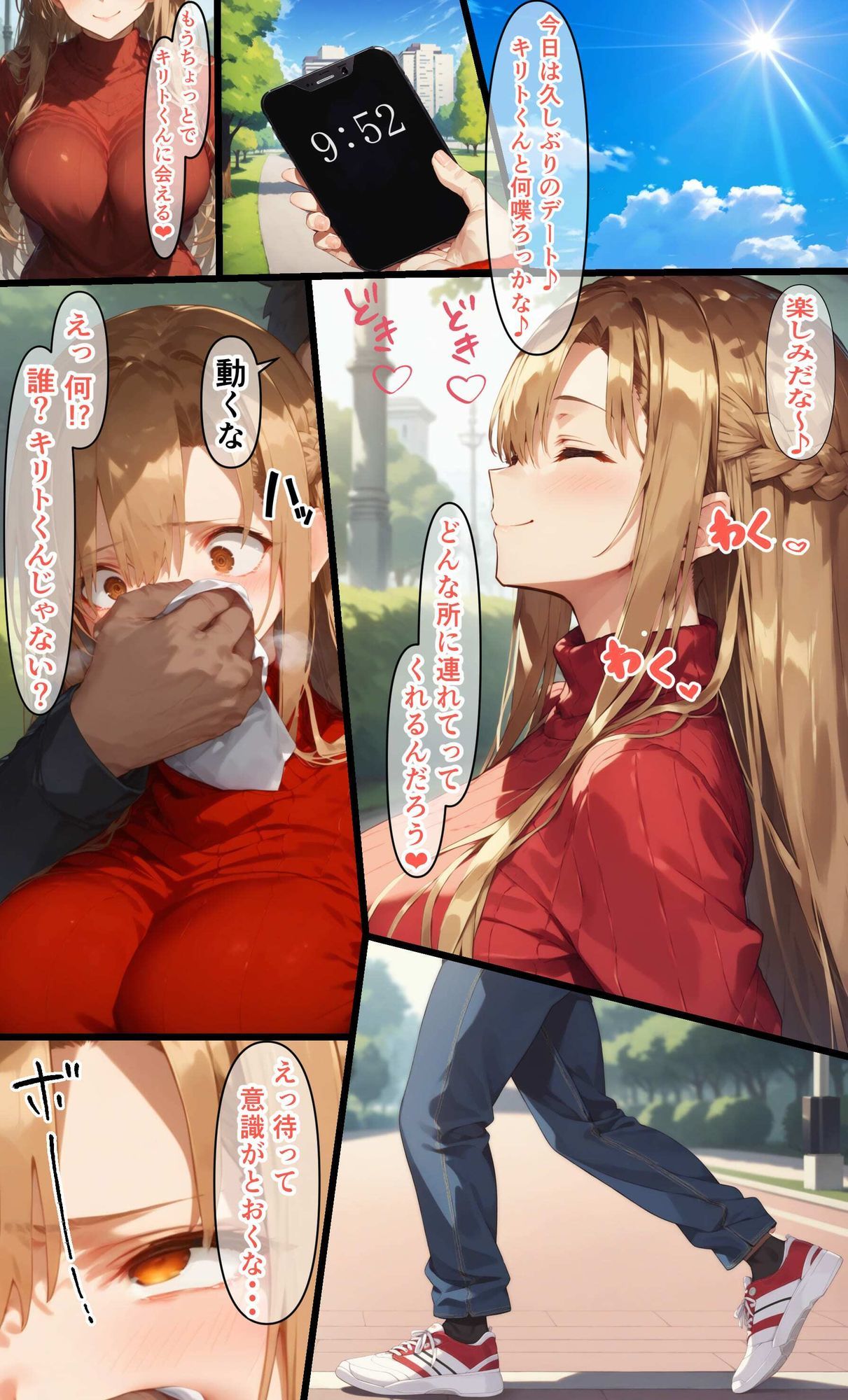ア〇ナ  崩壊 - サンプル画像 1