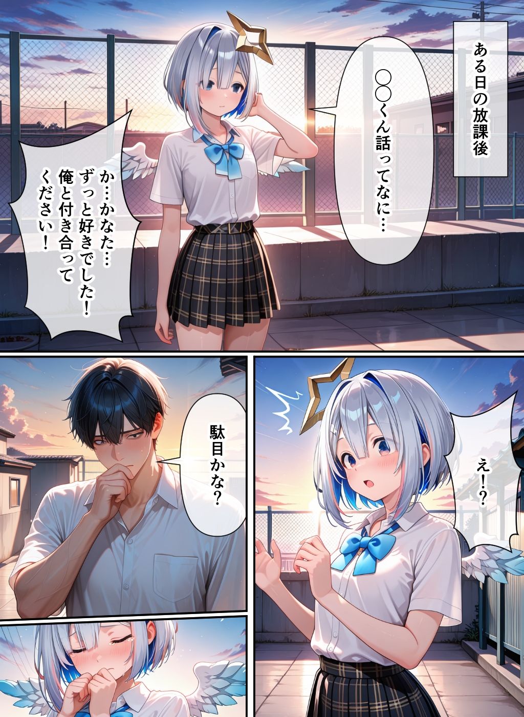 彼女の親友とエッチしちゃう話（雪●ラ●ィ、天●か●た） - サンプル画像 1