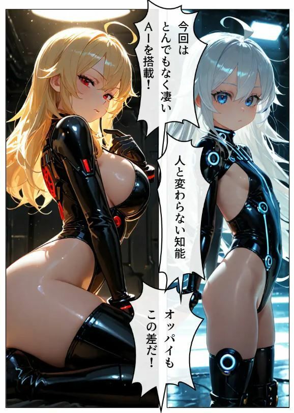 ついに買ったぞ！ 中出し搾精美少女アンドロイド！ - サンプル画像 4