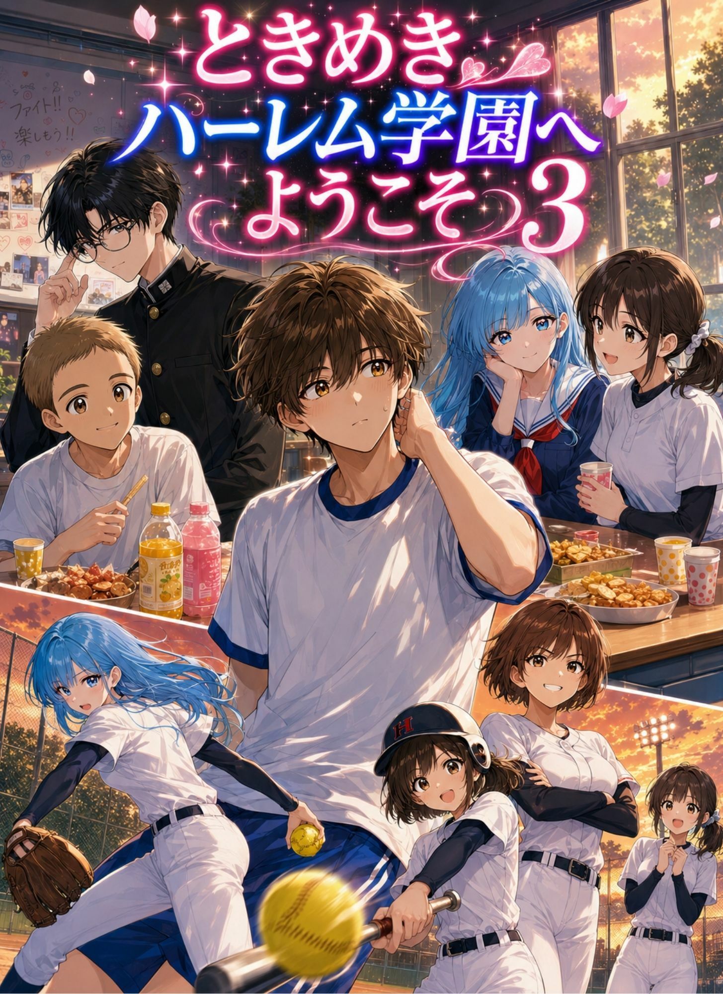 ときめきハーレム学園へようこそ3 - サンプル画像 1