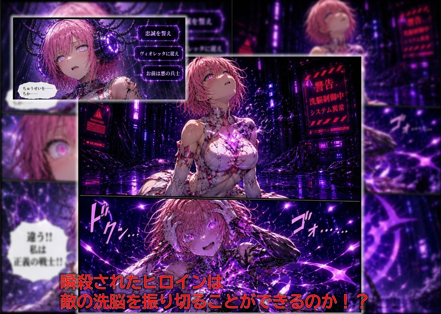 1ページで敗北する雑魚ヒロイン  ミクル（短編マンガ付き） - サンプル画像 3
