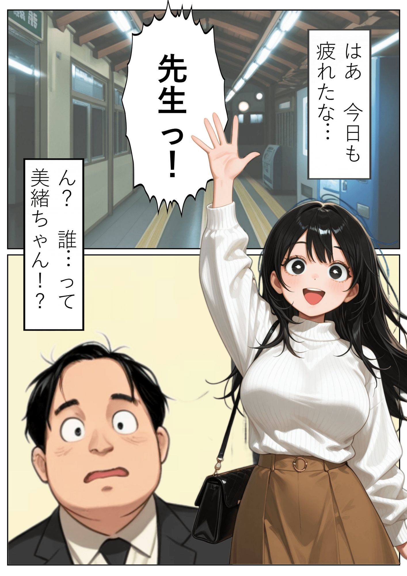 昔の教え子NTR 第1話「禁断の始まり」 - サンプル画像 1