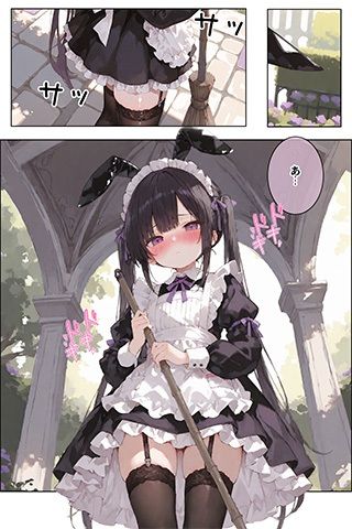 メイド（♂）？のお仕事 - サンプル画像 1