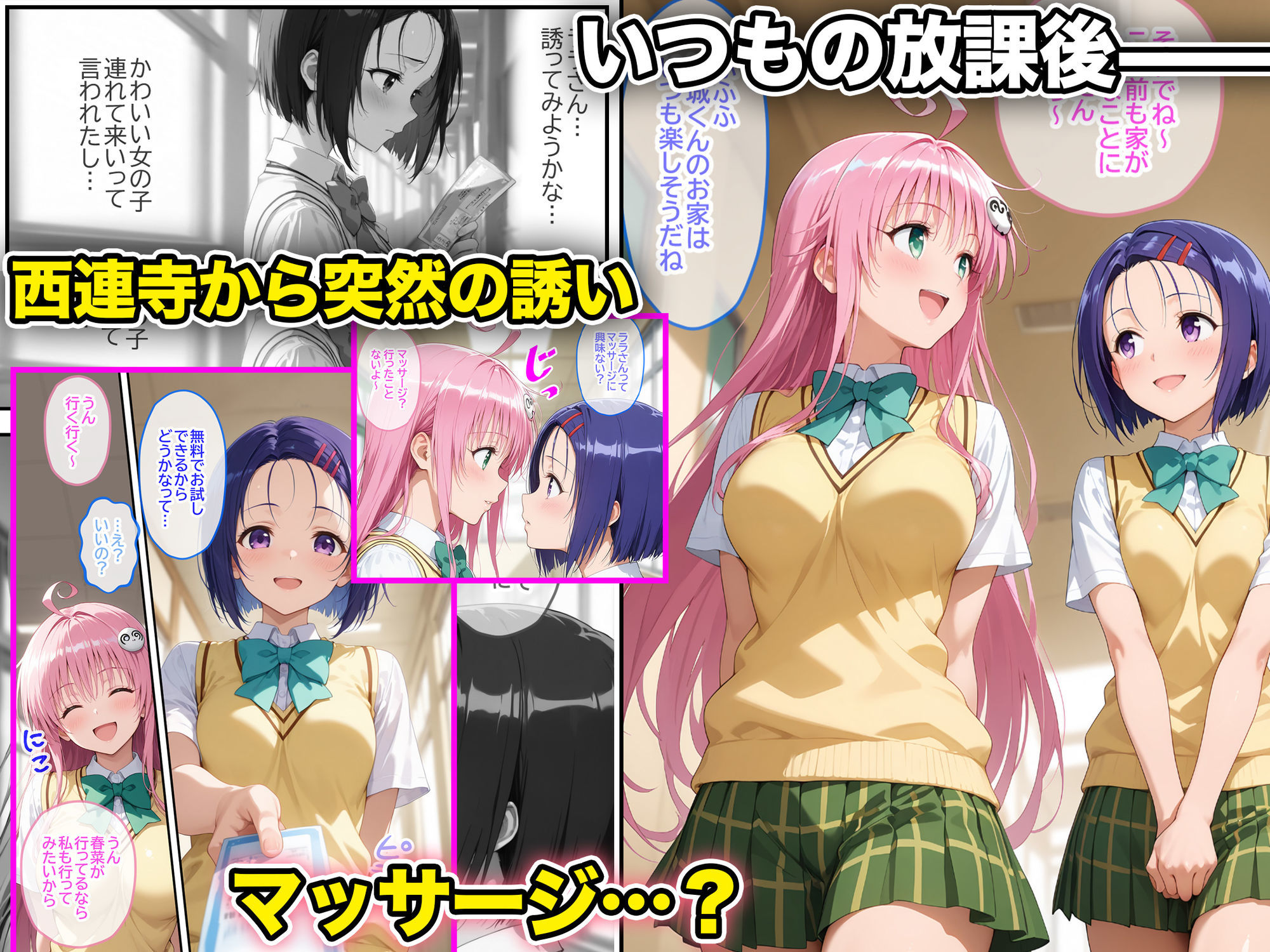 ネェ、早く挿入てぇ！オネダリララ  -媚薬オイルマッサージで快楽堕ちコース-  前編 - サンプル画像 1
