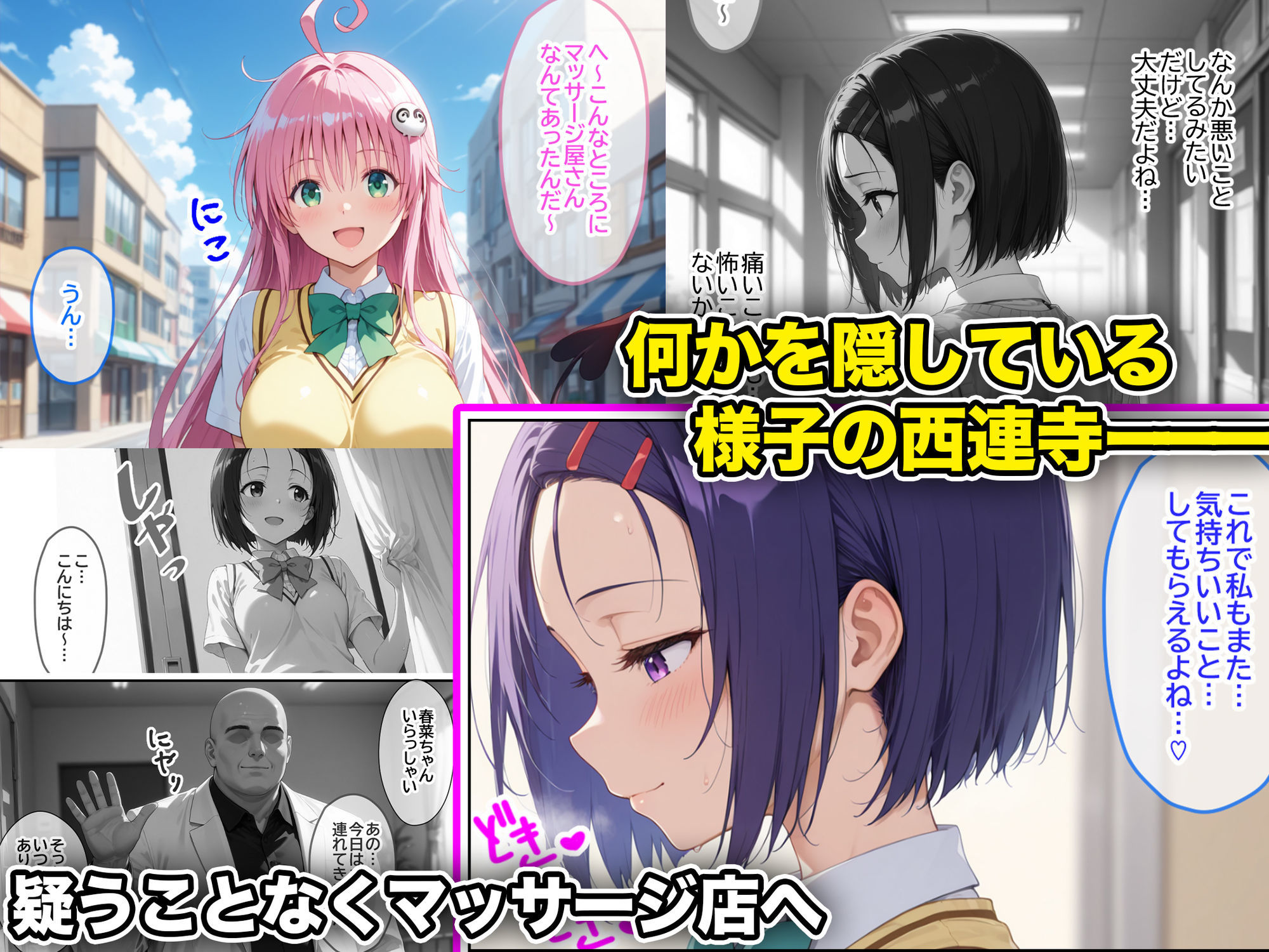 ネェ、早く挿入てぇ！オネダリララ  -媚薬オイルマッサージで快楽堕ちコース-  前編 - サンプル画像 2