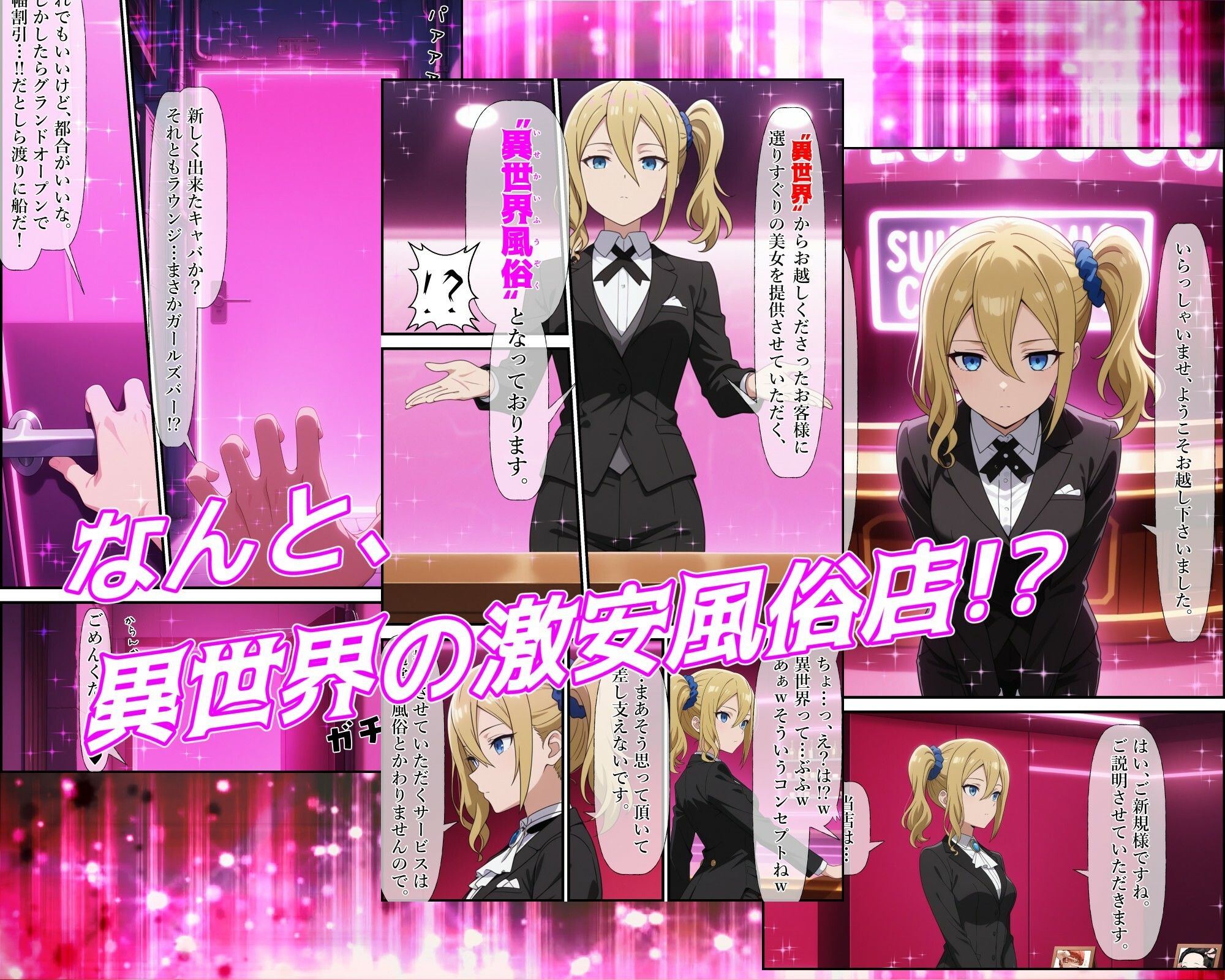 異世界風俗〜第一章〜 - サンプル画像 3