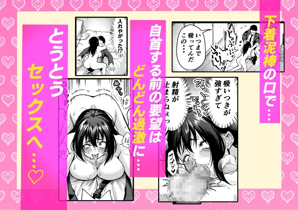 下着泥棒ちゃんとえっちする話 - サンプル画像 4