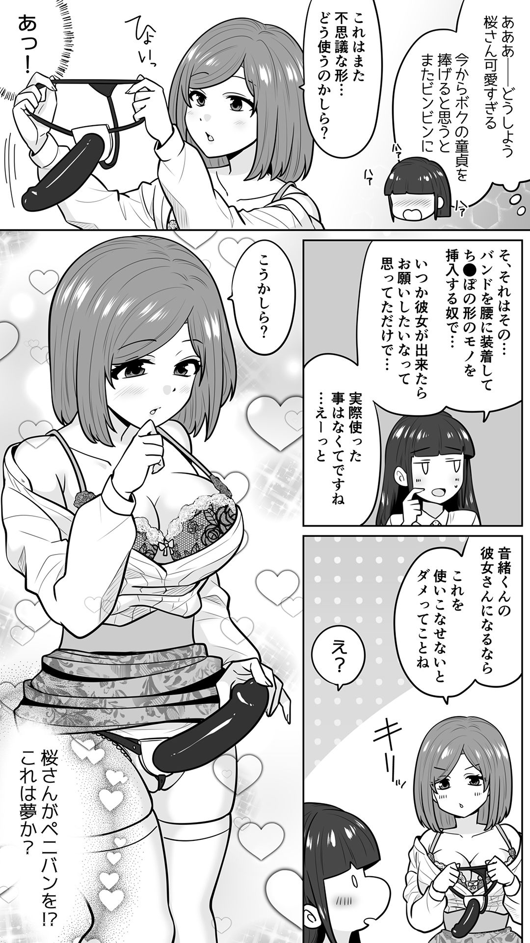 清楚なカテキョお姉さんはペニバン責めがお好き - サンプル画像 4