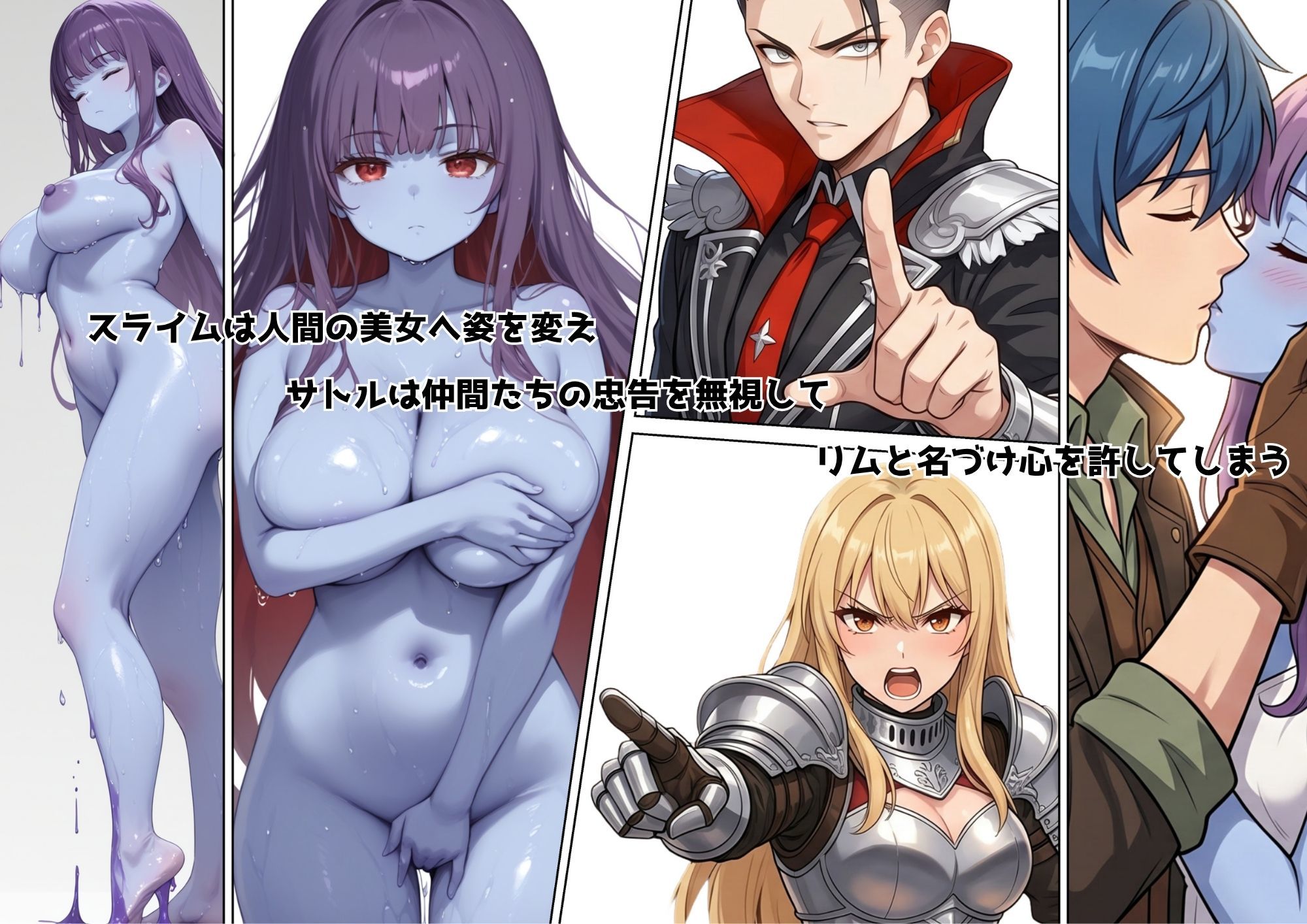 魔物転換！！愛情もセックスも全て罠  スライムに身体を乗っ取られる - サンプル画像 2