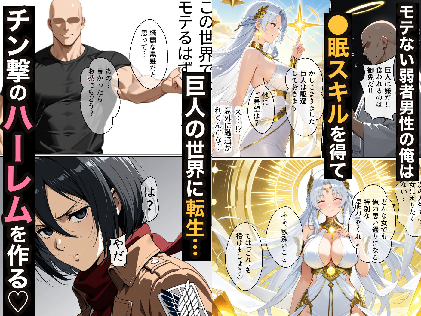 転生した俺は催○洗脳でチン撃のラブラブ完全服従ハーレムを築く 1〜俺の命令は絶対の酒池肉林〜 - サンプル画像 1