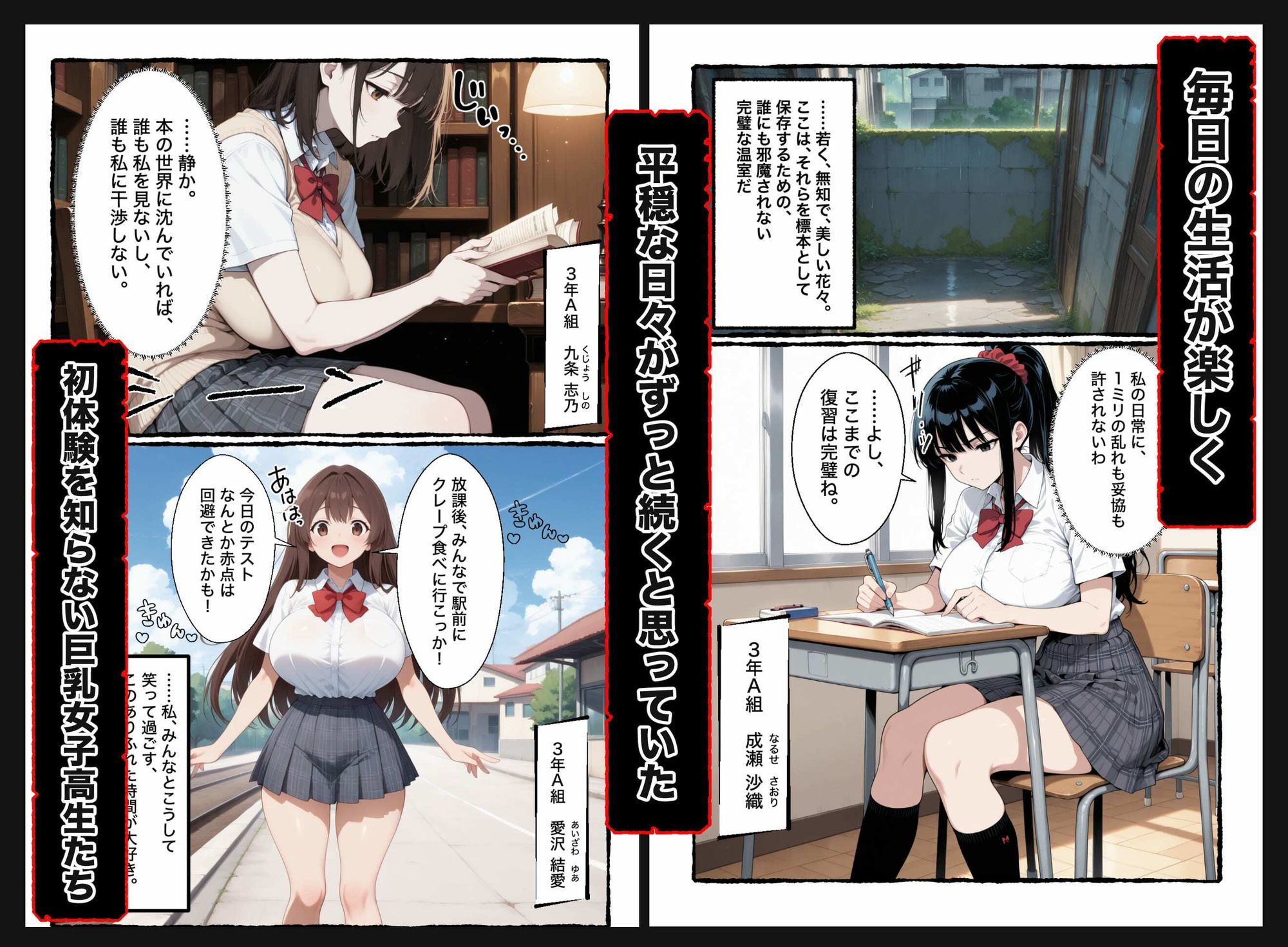 壊された処女  無慈悲生ハメの話 - サンプル画像 1