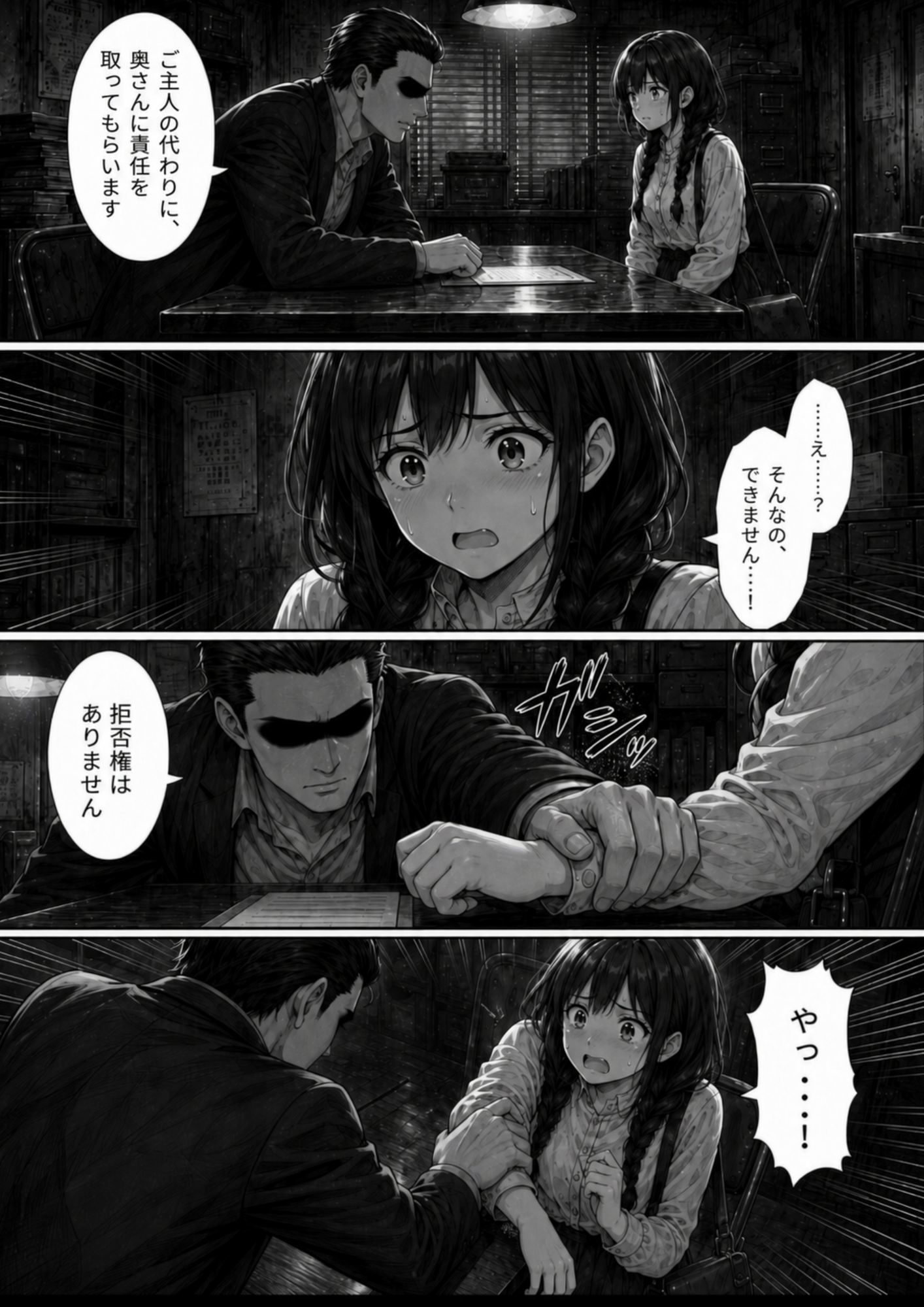 僕の妻が借金取りに堕とされるまで - サンプル画像 5