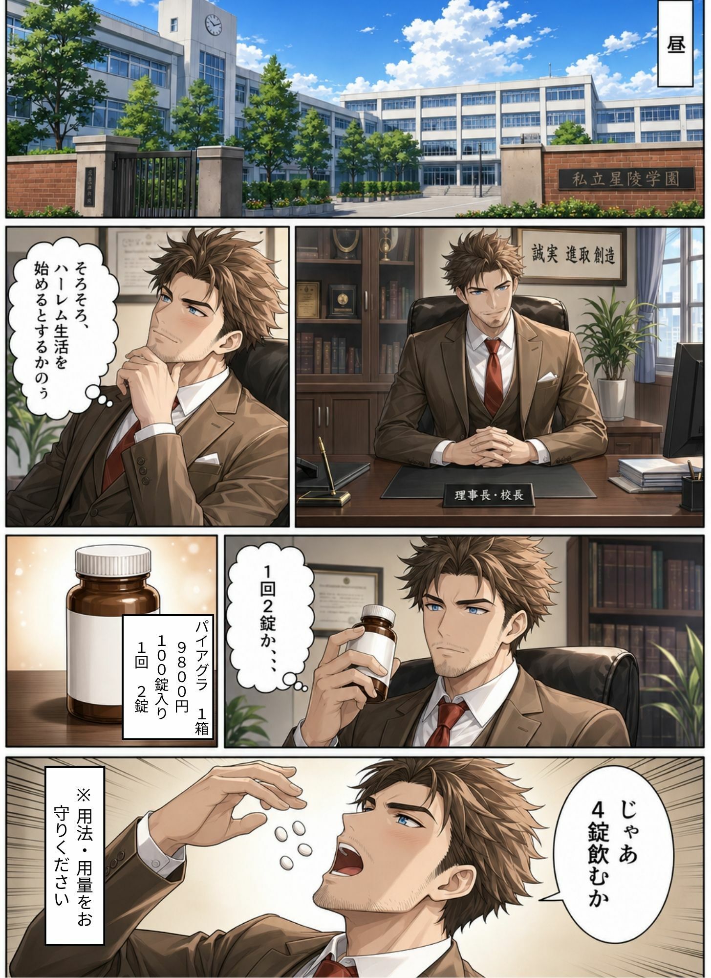 ときめきハーレム学園へようこそ4 - サンプル画像 1