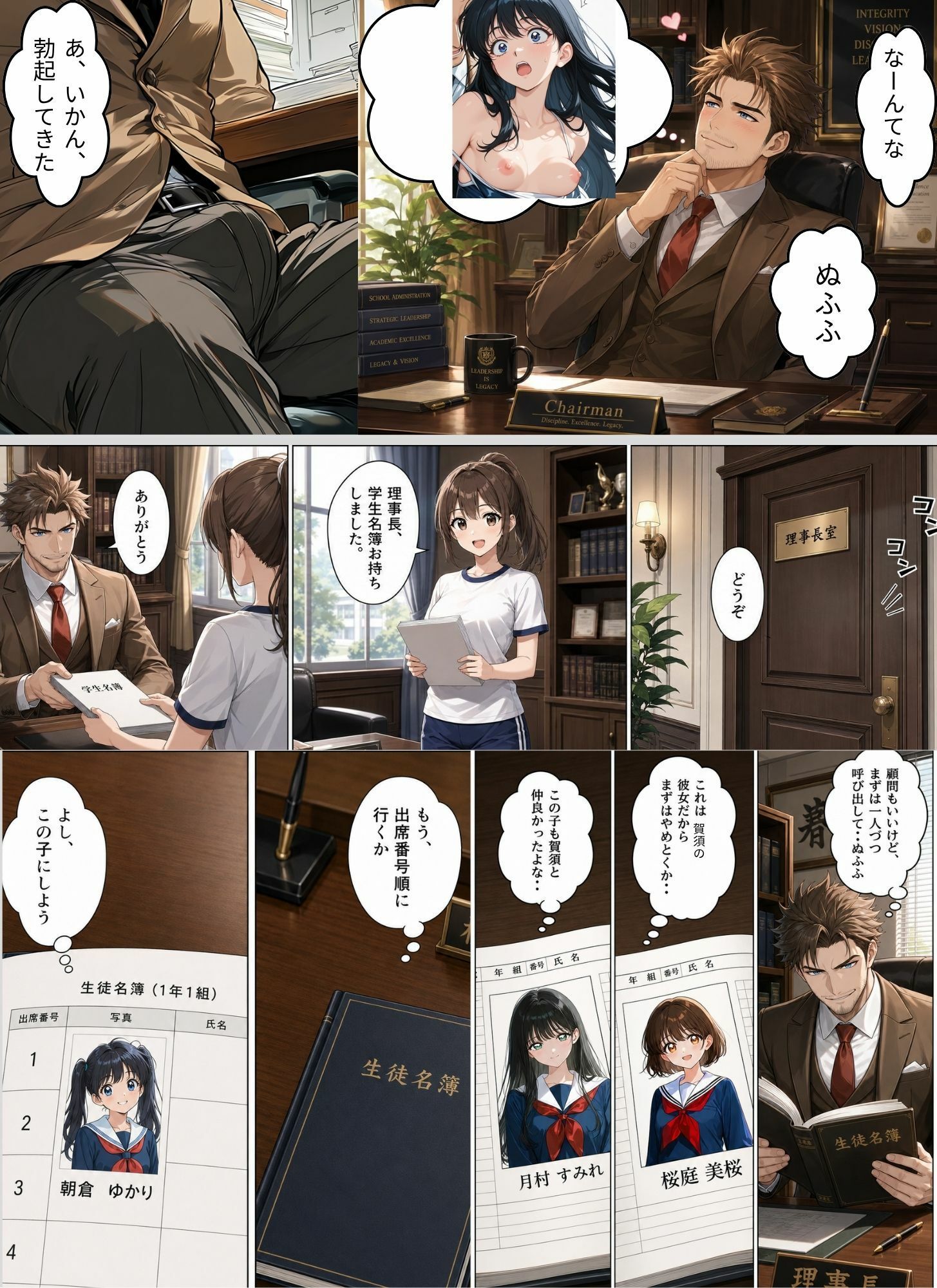 ときめきハーレム学園へようこそ4 - サンプル画像 4
