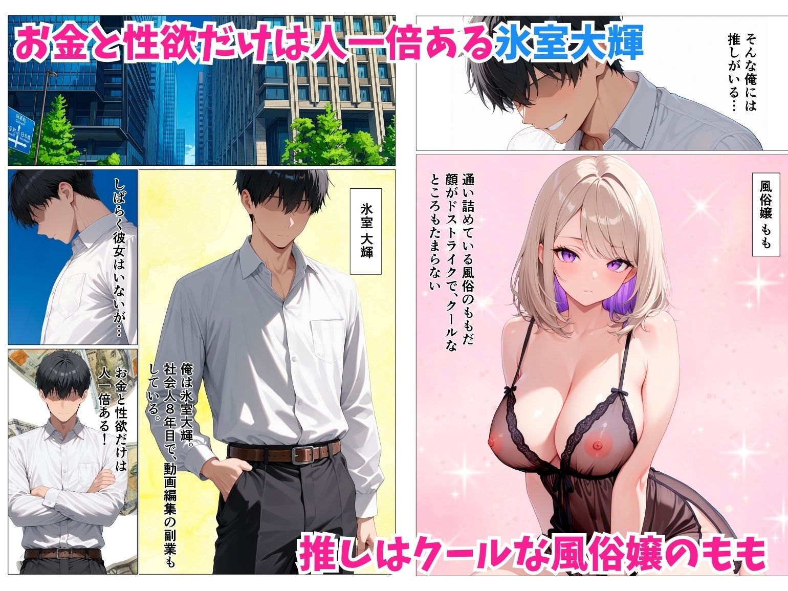 元風俗嬢のクールギャルOLをベタ惚れさせて本気汗だくセックスした話 - サンプル画像 1