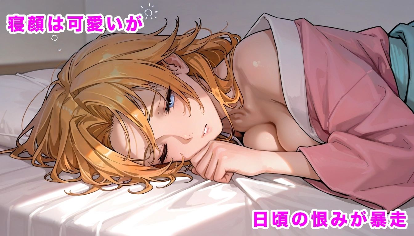 睡眠姦  パワハラ上司  乱れ菊 - サンプル画像 3