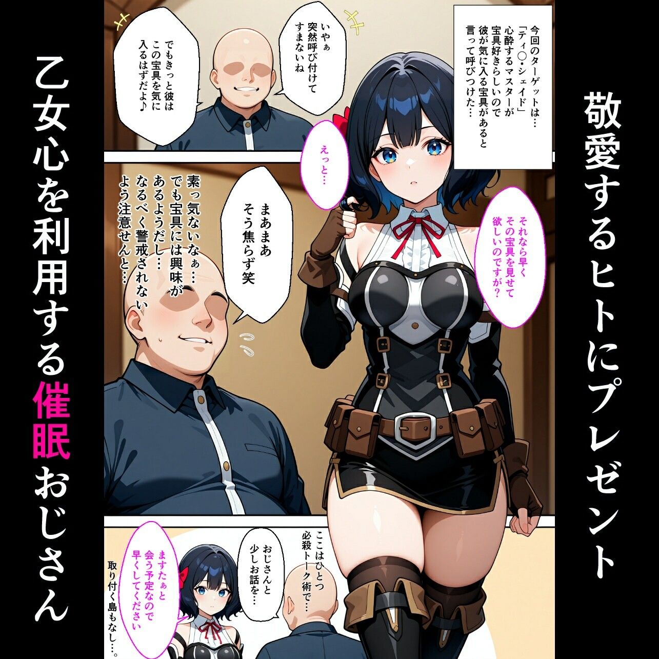 嘆きのヒロイン達を催●術でオナホに堕とす話 - サンプル画像 6