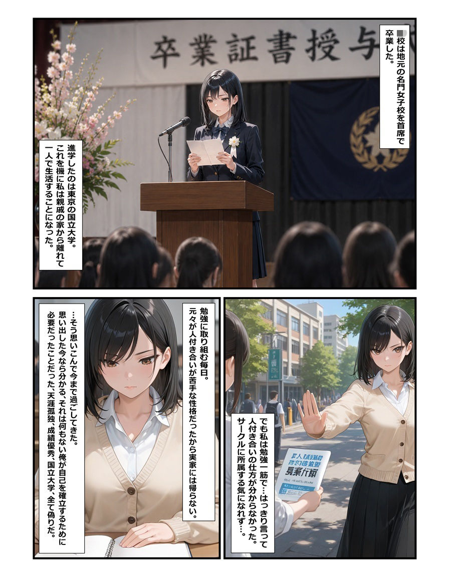 元男の美人女子大生、メス堕ち余裕でした。〜男のプライドをパパ活の快楽で溶かされて〜 - サンプル画像 6