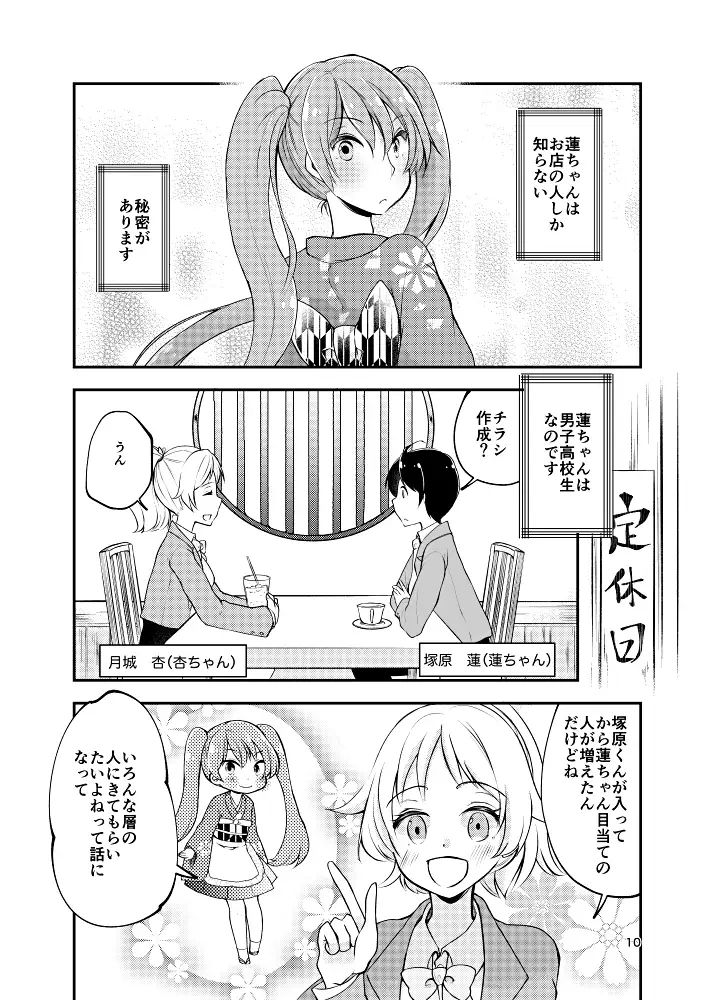 バイトを始めたら女装させられた話まとめ壱 - サンプル画像 6