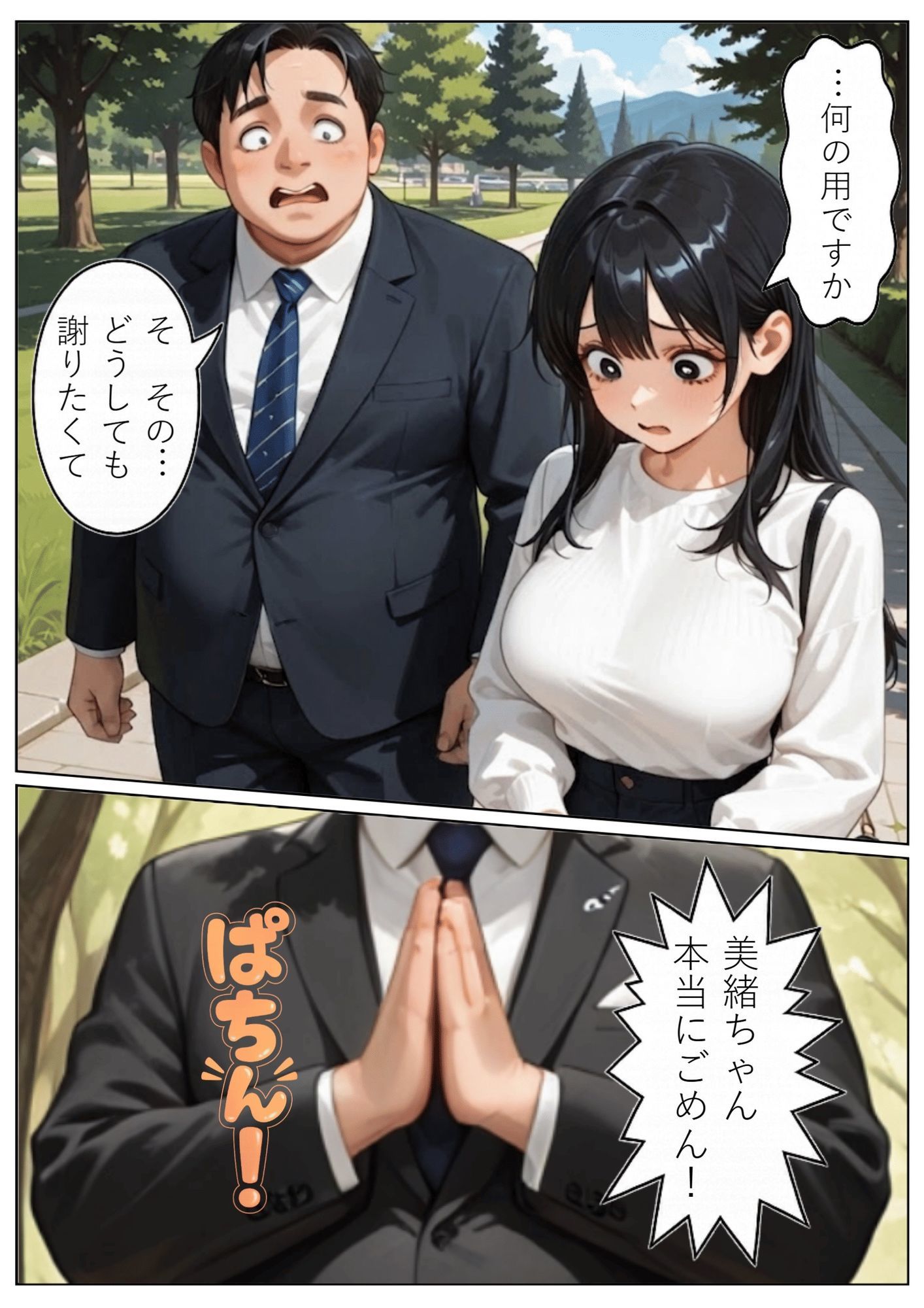 昔の教え子NTR 第2話「踏み込まれる日常」 - サンプル画像 2