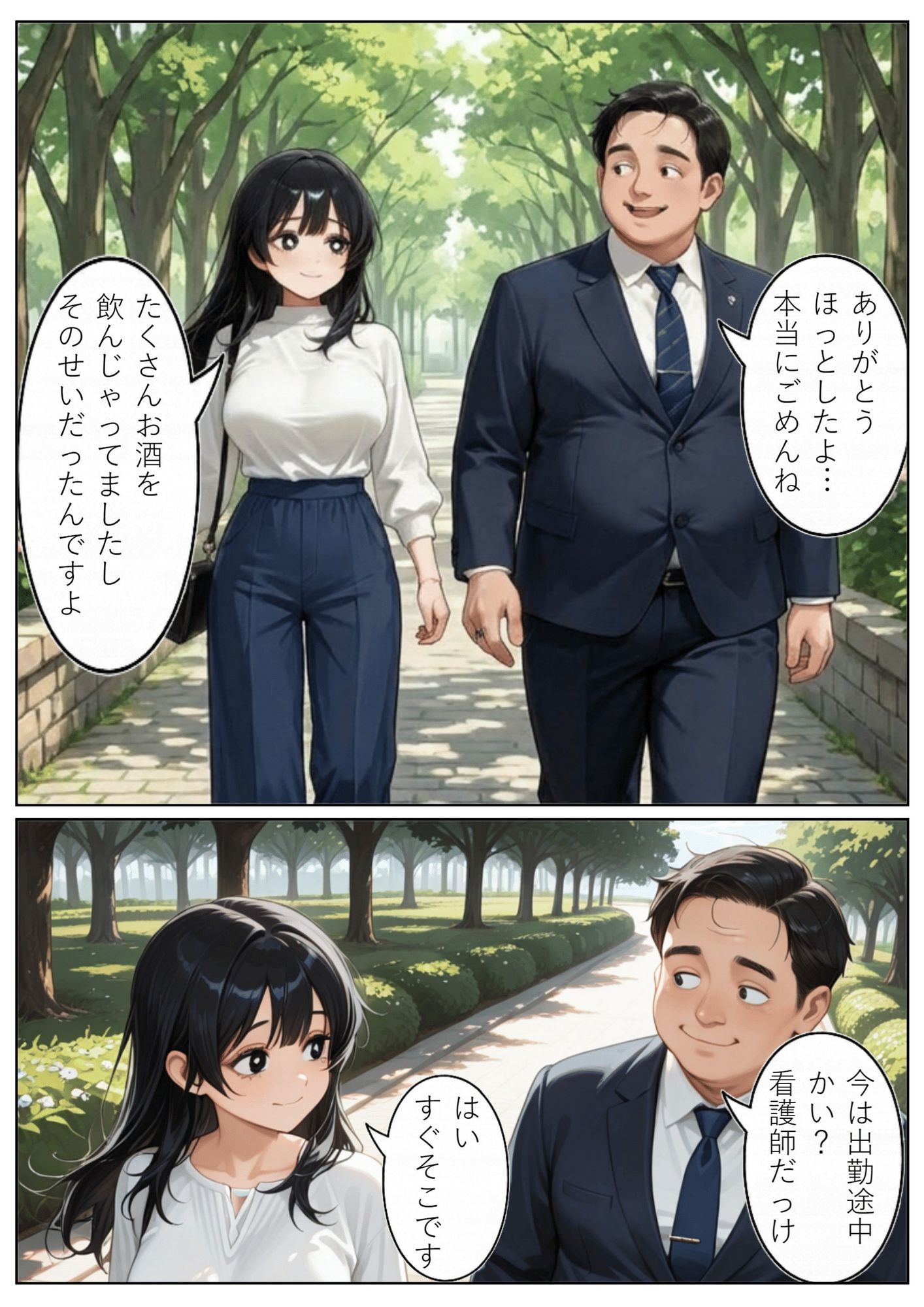 昔の教え子NTR 第2話「踏み込まれる日常」 - サンプル画像 5