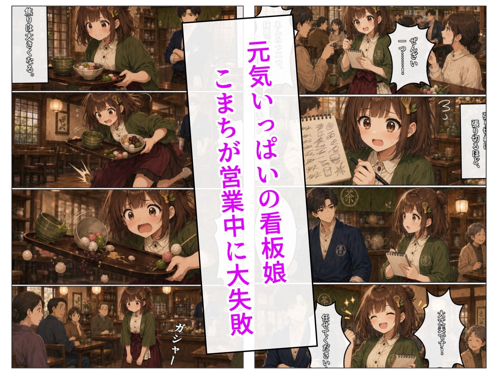 茶々原こまちの甘くない一日 - サンプル画像 2