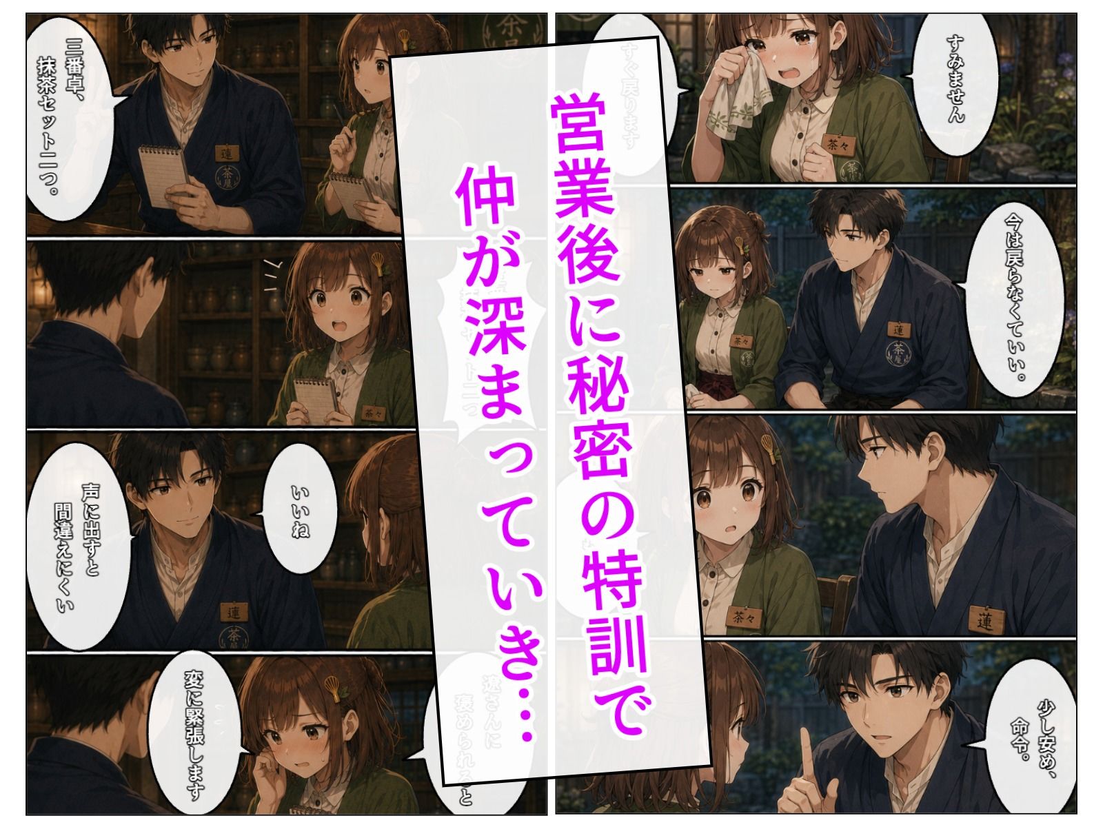 茶々原こまちの甘くない一日 - サンプル画像 3