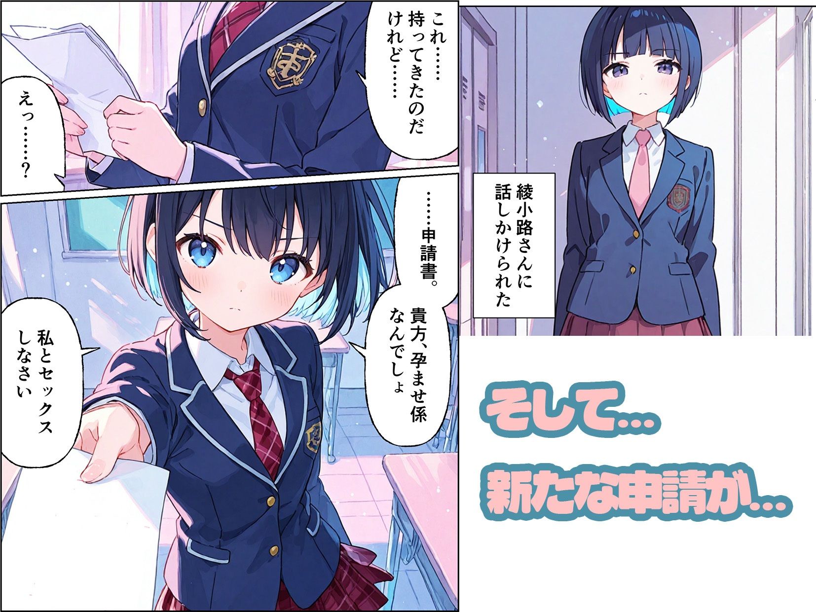 孕ませ係は僕一人！？  学園の処女たちと合法種付け放題！ - サンプル画像 4