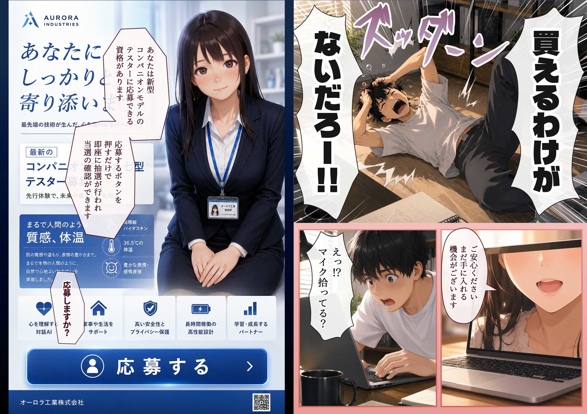 お値段100億円！セクサロイドのはじめて - サンプル画像 3