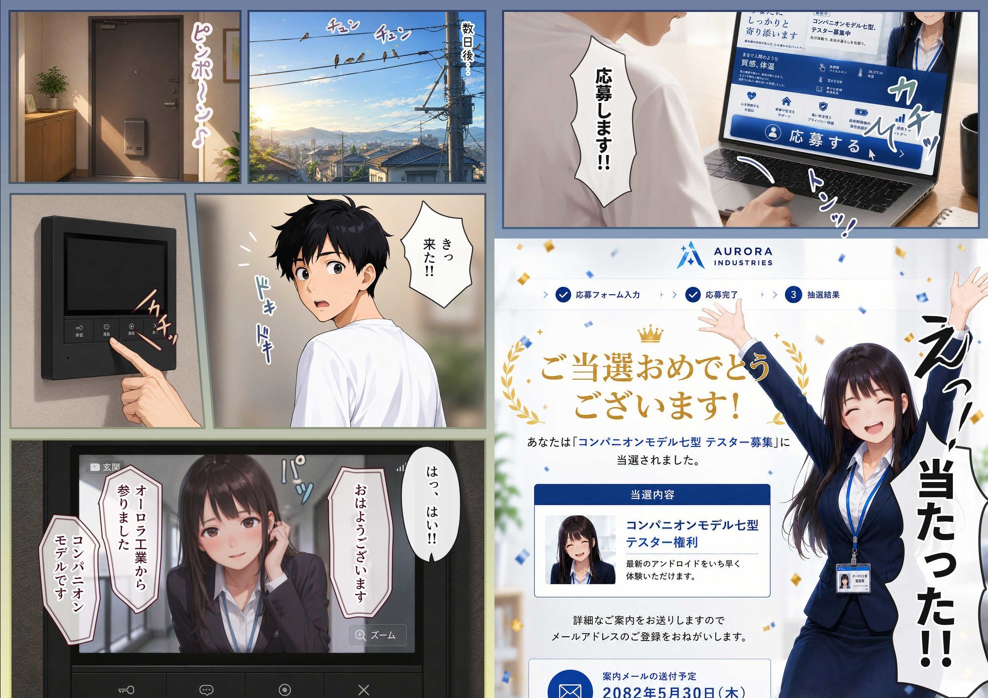 お値段100億円！セクサロイドのはじめて - サンプル画像 4