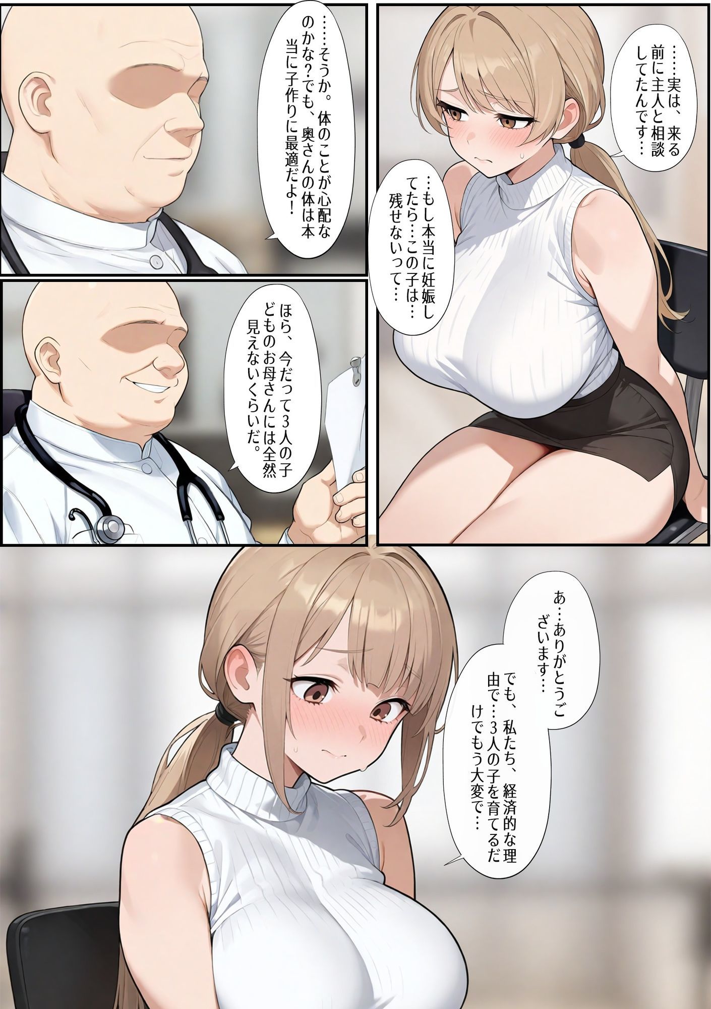 妻が強●的に寝取られた後 - サンプル画像 7