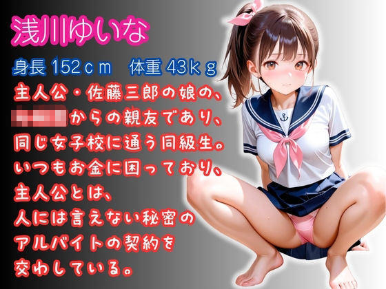 【500枚】妻を亡くして10年ご無沙汰だったおじさんが娘の同級生と子作りセックスしまくった話【女子校生】 - サンプル画像 1