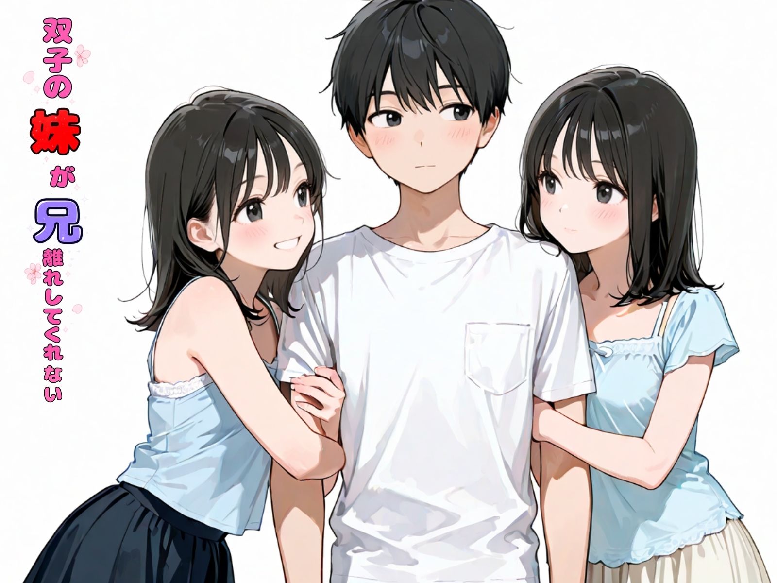 双子の妹が兄離れしてくれない - サンプル画像 1