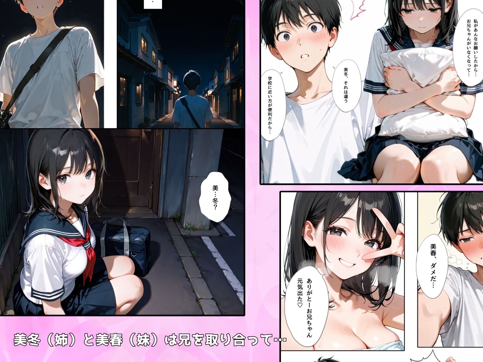 双子の妹が兄離れしてくれない - サンプル画像 4