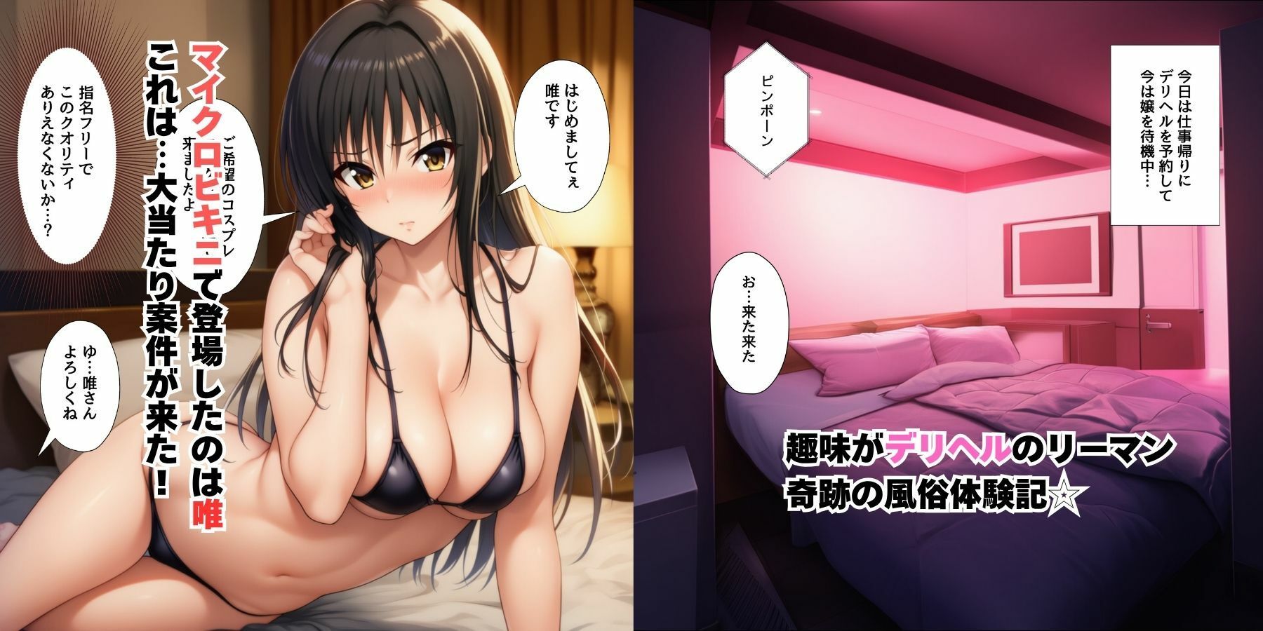 とら〇る女子がはたらくコスプレ専門風俗店 - サンプル画像 1